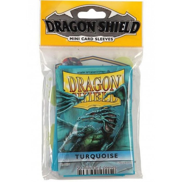 Protector de cartas Dragon Shield 50 - Mini Dorado
