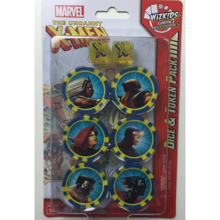 The Uncanny X-men Dice and Token
