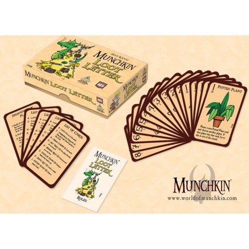Munchkin Loot Letter Clamshell Edition Game