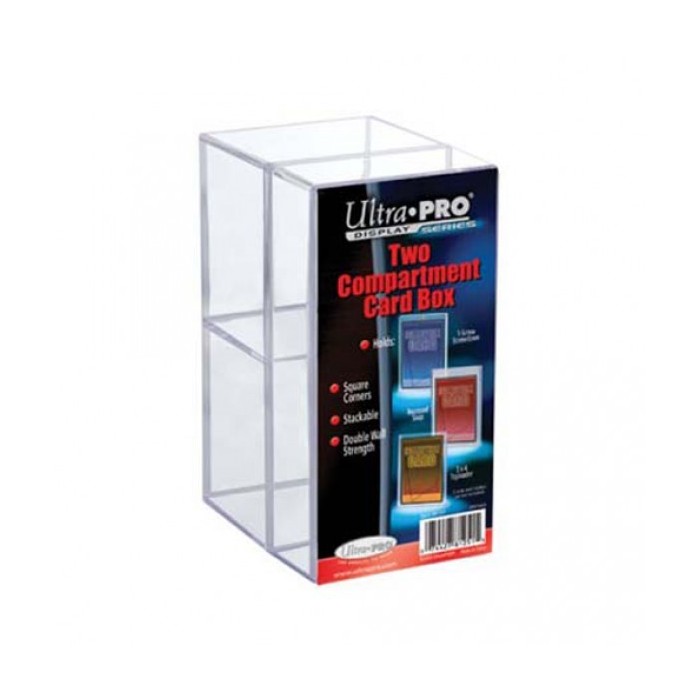 Card Box de 2 Compartimientos Ultra Pro