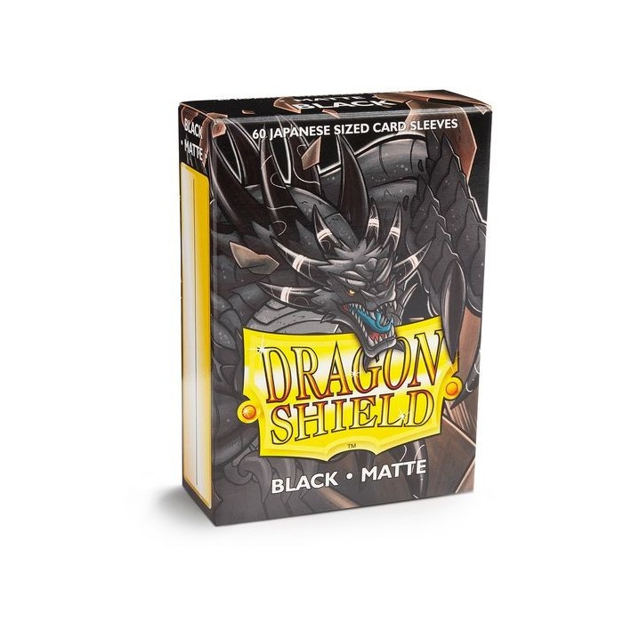 Dragon Shield Matte 60 Japanese Sized Black