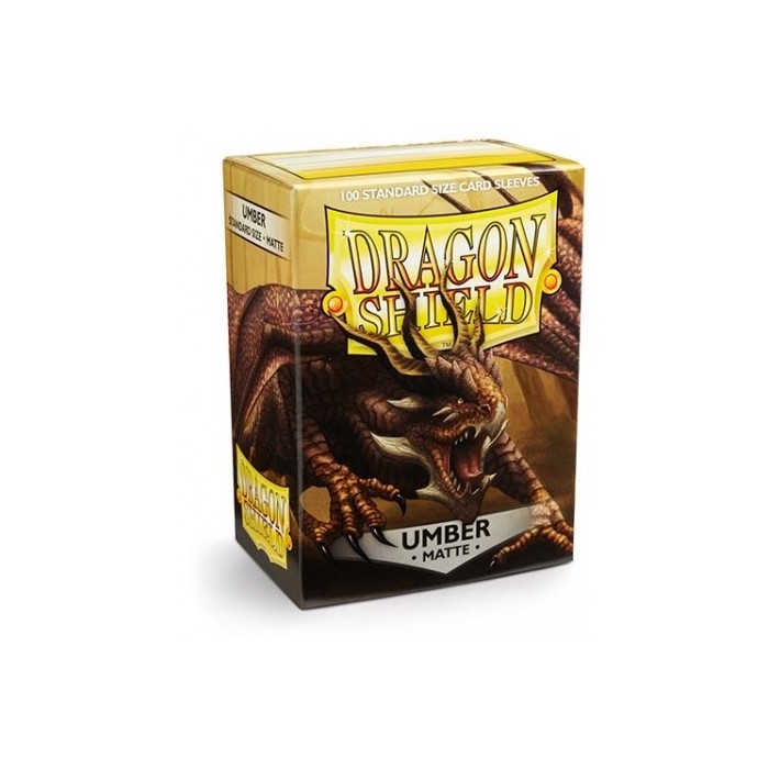 Protector de cartas Dragon Shield 100 - Standard Matte Umber